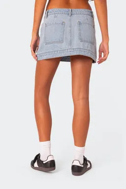 Mini falda denim de Edikted en Faldas para argentina