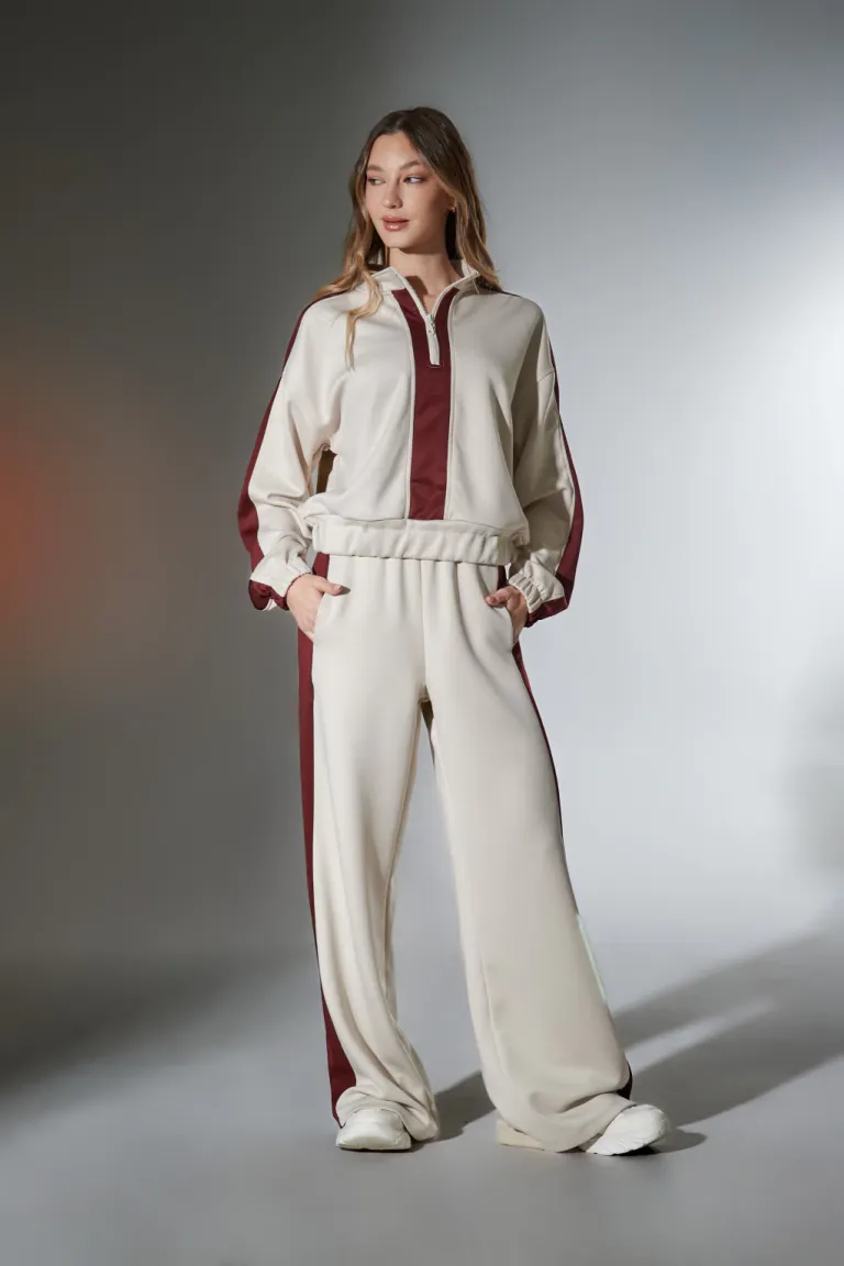 Elegante y versátil pantalón de corte recto para mujer de Apricot en Pantalones para argentina