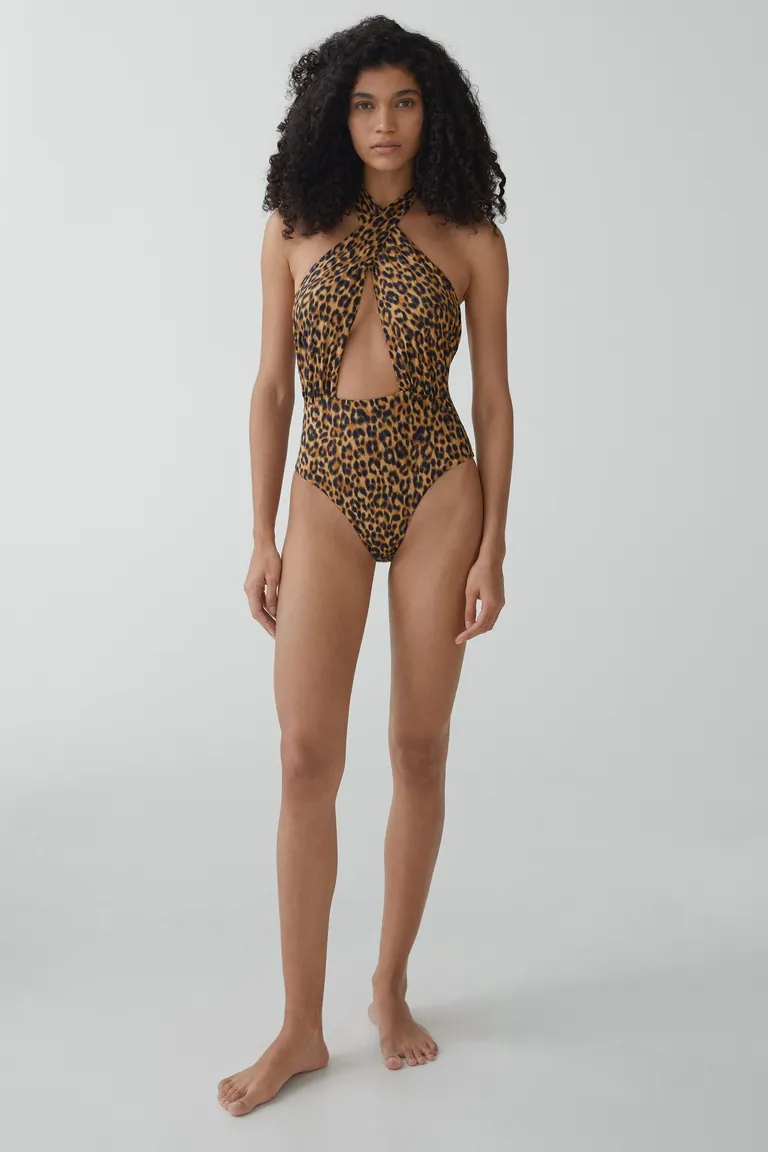 Bañador estampado leopardo de Mango en Swimwear y Beachwear para argentina