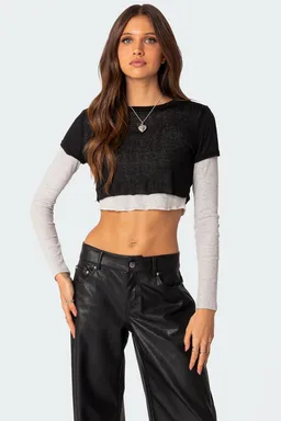 Remera manga larga capas de Edikted en Remeras para argentina