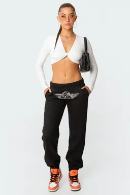 Pantalón angie con strass de Edikted en Pantalones para argentina