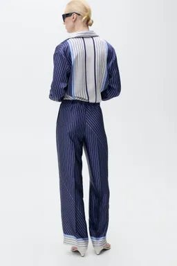 Pantalón recto rayas de Mango en Pantalones para argentina