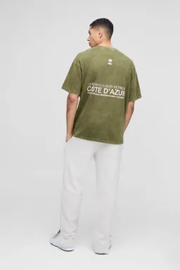 Remera oversize gráfico cote dazur de Boohooman en Remeras y Polos para argentina