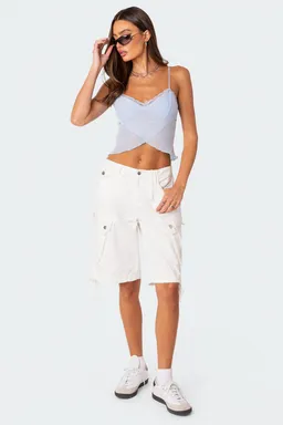 Tank top malla cruzada de Edikted en Tops para argentina