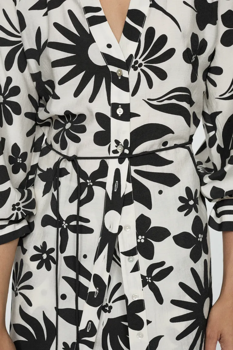 Camisa estampada con lazo de Mango en Camisas para argentina