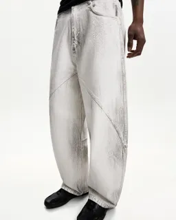 Pantalón balloon efecto encerado de Bershka en Pantalones para argentina