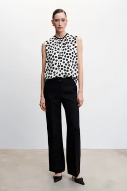 Blusa estampado lunares de Mango en Blusas para argentina