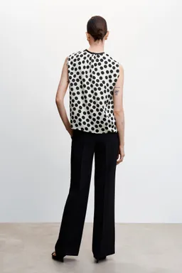 Blusa estampado lunares de Mango en Blusas para argentina