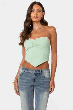 Top strapless triángulo cinched de Edikted en Tops para argentina