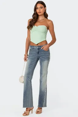 Top strapless triángulo cinched de Edikted en Tops para argentina