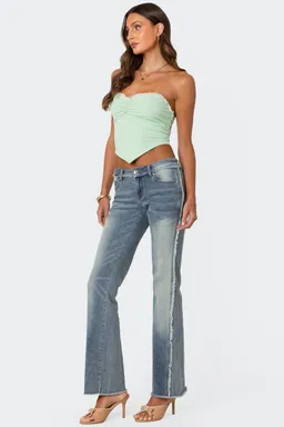 Top strapless triángulo cinched de Edikted en Tops para argentina