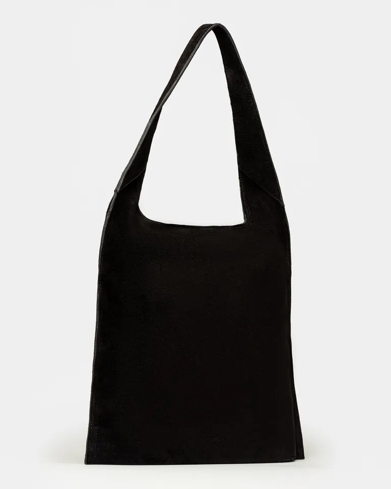 Cartera Minimalista de Cuero Gamuza para Mujer de Prüne en Bolsos y Carteras para argentina