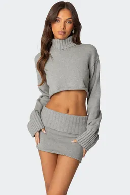 Sweater gino cuello tortuga corto de Edikted en Buzos y Sweaters para argentina