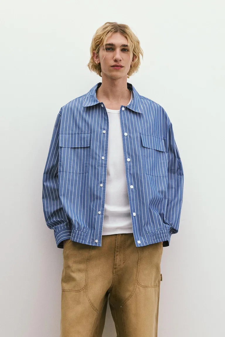 Sobrecamisa rayas de Pull&Bear en Camisas para argentina