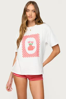 Remera oversize florero de Edikted en Remeras para argentina