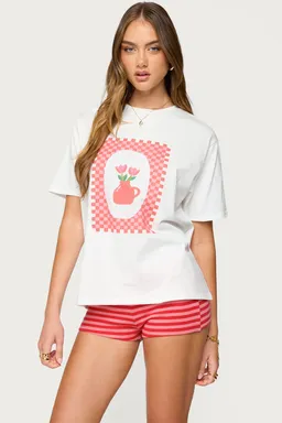 Remera oversize florero de Edikted en Remeras para argentina