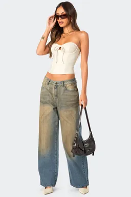 Corset june strapless con lazo de Edikted en Tops para argentina