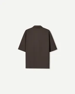 Camisa manga corta plisada de Bershka en Camisas para argentina