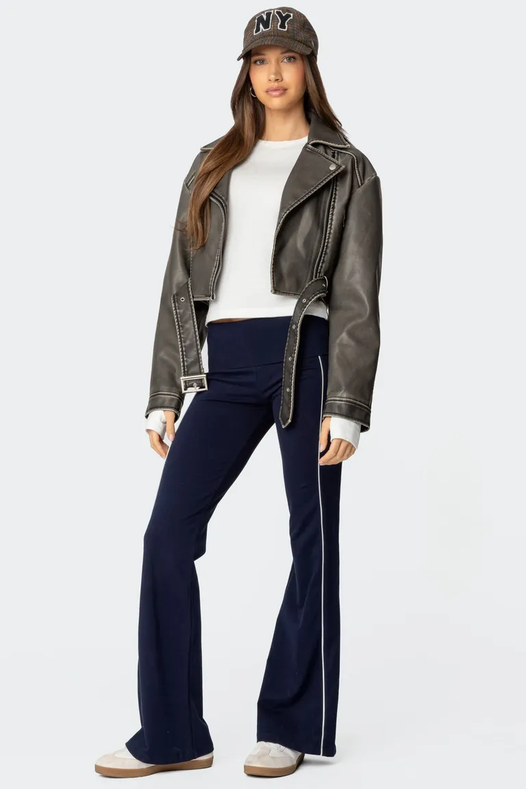 Leggings campana livie de Edikted en Pantalones para argentina