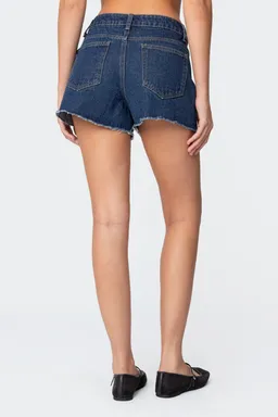 Short denim tiro alto sahara de Edikted en Shorts para argentina