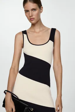 Vestido punto midi rayas de Mango en Vestidos para argentina