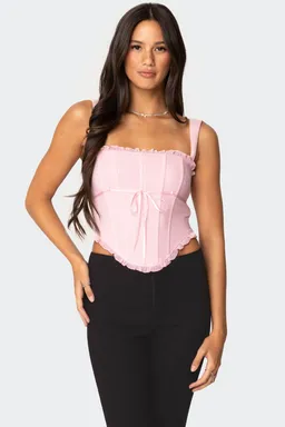 Corset coquette malla de Edikted en Ropa Interior y Medias para argentina