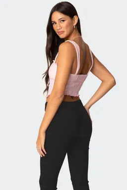 Corset coquette malla de Edikted en Ropa Interior y Medias para argentina