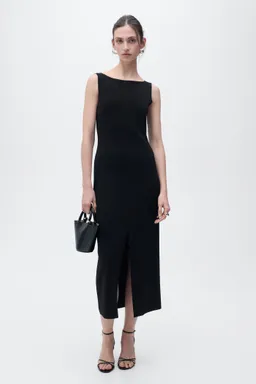 Vestido punto cuello barco de Mango en Vestidos para argentina