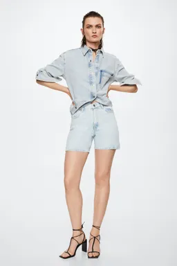Short jean recto de Mango en Shorts para argentina