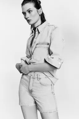 Short jean recto de Mango en Shorts para argentina