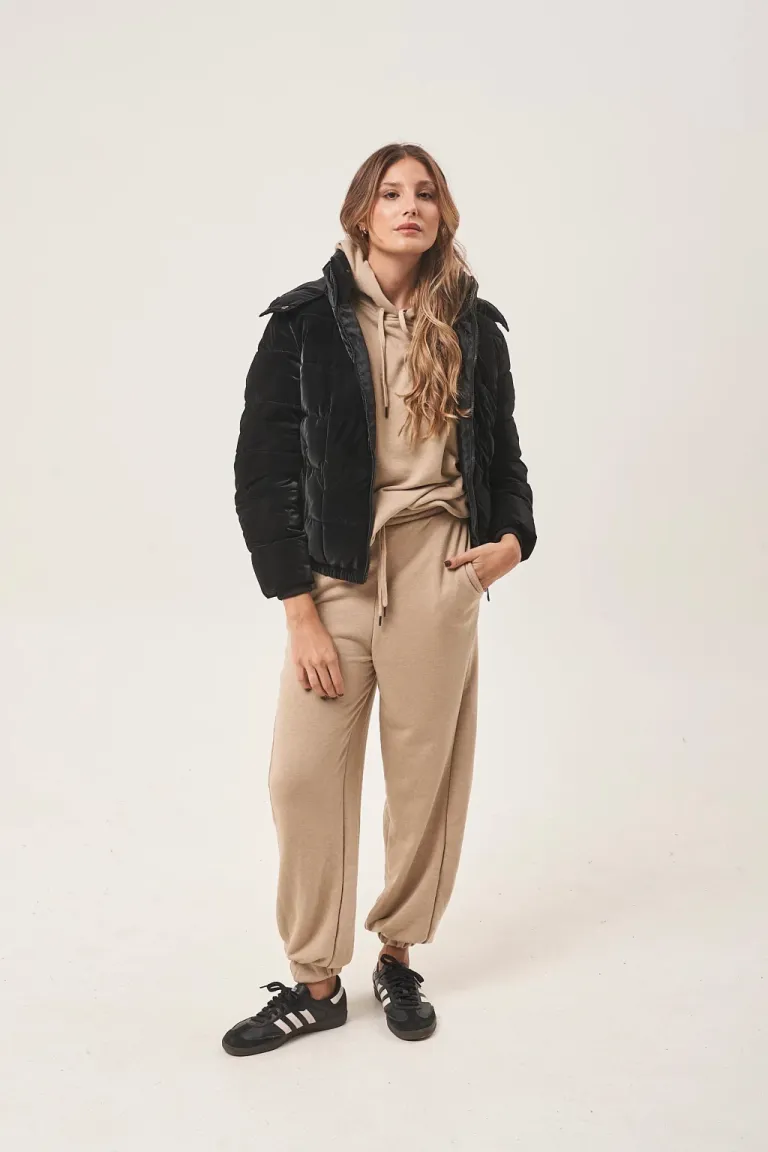 Jogger de línea babucha en rustico lavado para mujer de Belle en Pantalones para argentina