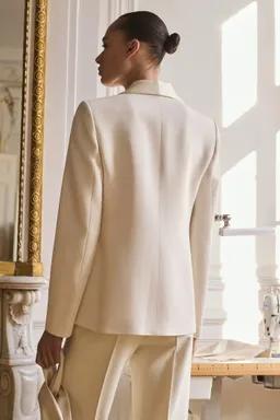Blazer traje solapas satinadas de Mango en Blazers para argentina