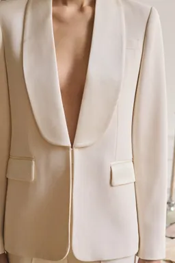 Blazer traje solapas satinadas de Mango en Blazers para argentina