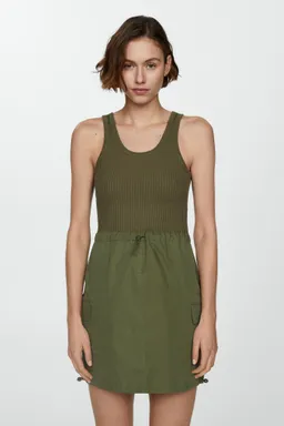 Vestido parachute combinado de Mango en Vestidos para argentina