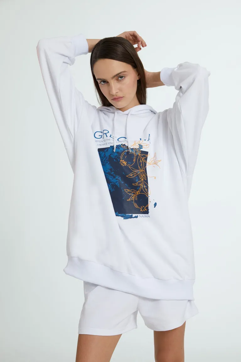 Shorts de tela rústica con cordón en cintura y acabados metálicos de Naíma en Shorts para argentina