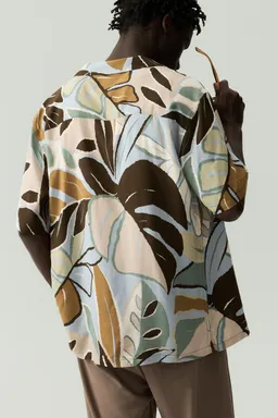 Camisa estilo resort estampada de Lefties en Camisas para argentina