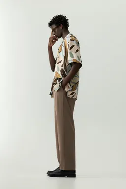 Camisa estilo resort estampada de Lefties en Camisas para argentina