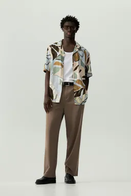 Camisa estilo resort estampada de Lefties en Camisas para argentina
