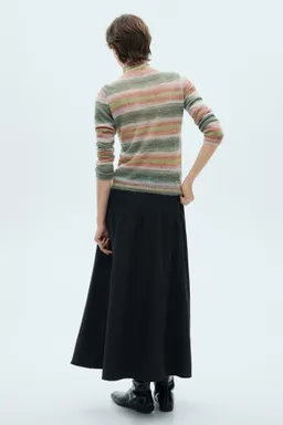 Jersey rayas cuello alto de Mango en Buzos y Sweaters para argentina