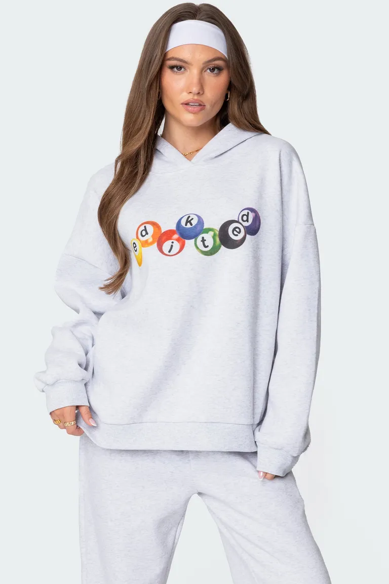 Buzo canguro oversize billiard de Edikted en Buzos y Sweaters para argentina