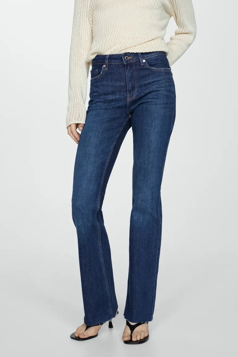 Jeans flare tiro medio de Mango en Pantalones para argentina