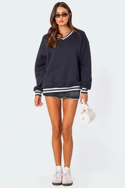 Buzo cuello caryn oversized de Edikted en Buzos y Sweaters para argentina