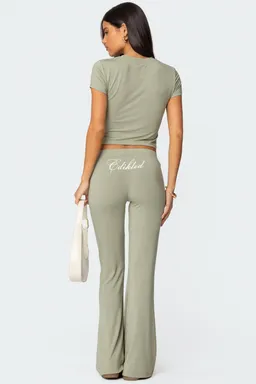 Pantalones acampanados flared de Edikted en Pantalones para argentina