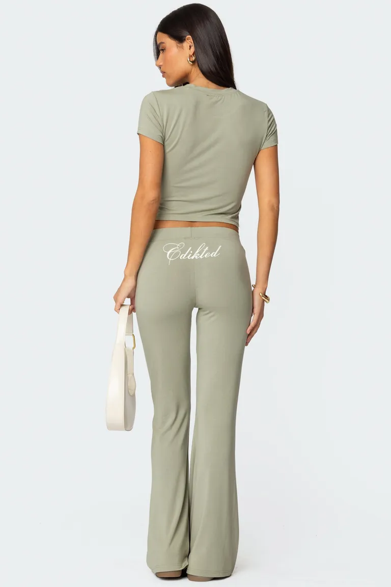Pantalones acampanados flared de Edikted en Pantalones para argentina