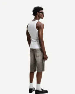 Bermuda denim corte amplio de Bershka en Bermudas y Shorts para argentina