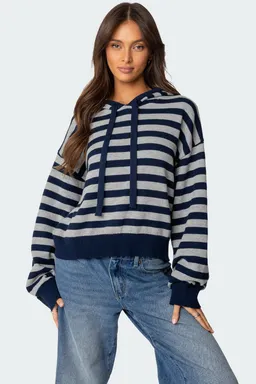 Sweater tejido con capucha de Edikted en Buzos y Sweaters para argentina