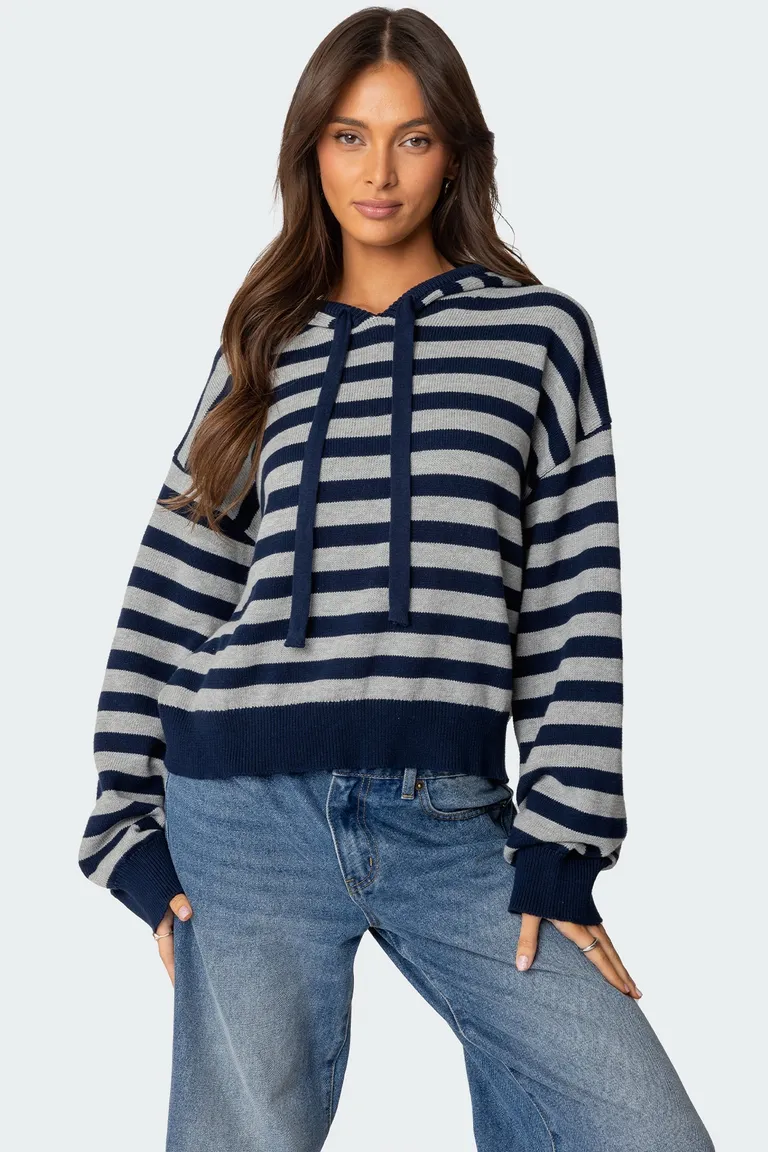 Sweater tejido con capucha de Edikted en Buzos y Sweaters para argentina