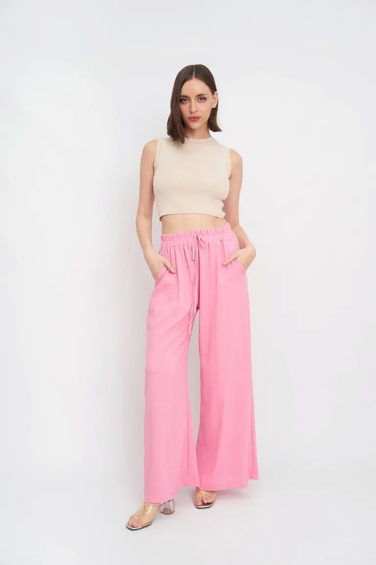 Pantalón palazzo vaporoso de Hesed en Pantalones para argentina