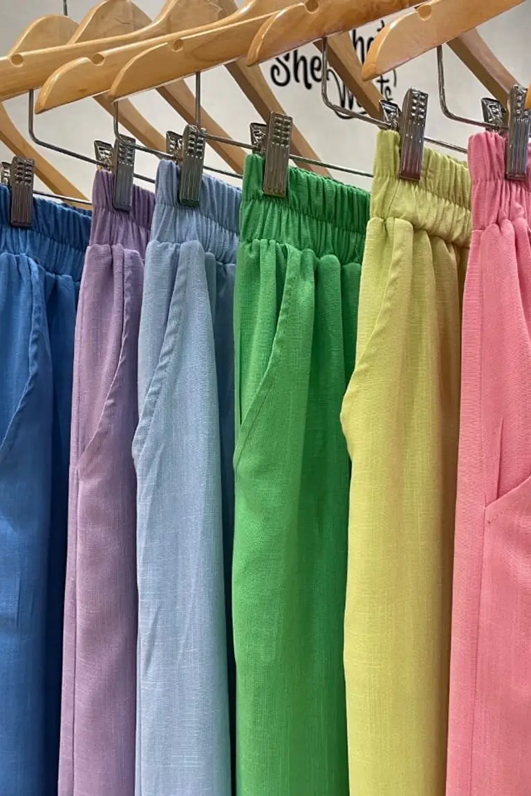 Pantalón palazzo vaporoso de Hesed en Pantalones para argentina