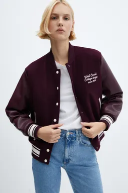 Bomber lana de Mango en Chaquetas para argentina